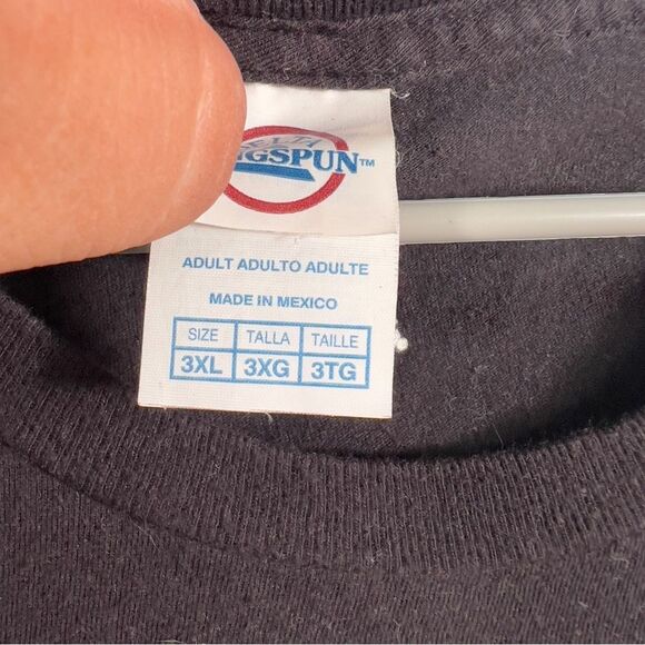 Fanatics Black Tee with Mexico Skull Design 0713 - Picture 4 of 7